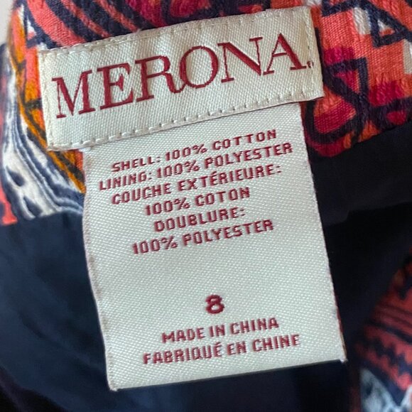 MERONA Mini Skirt SIZE 8 - Picture 6 of 7